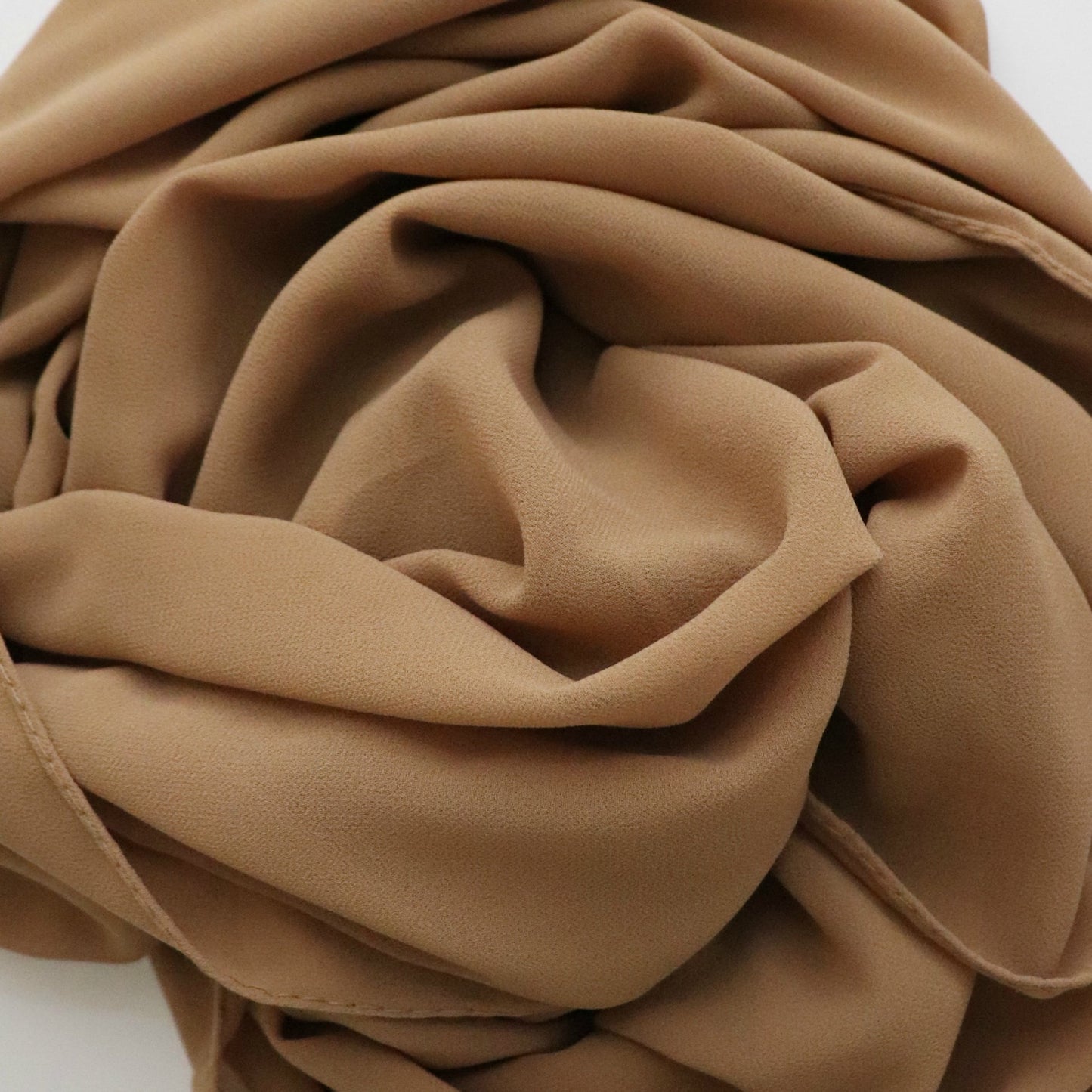 Premium Chiffon Hijab - Café
