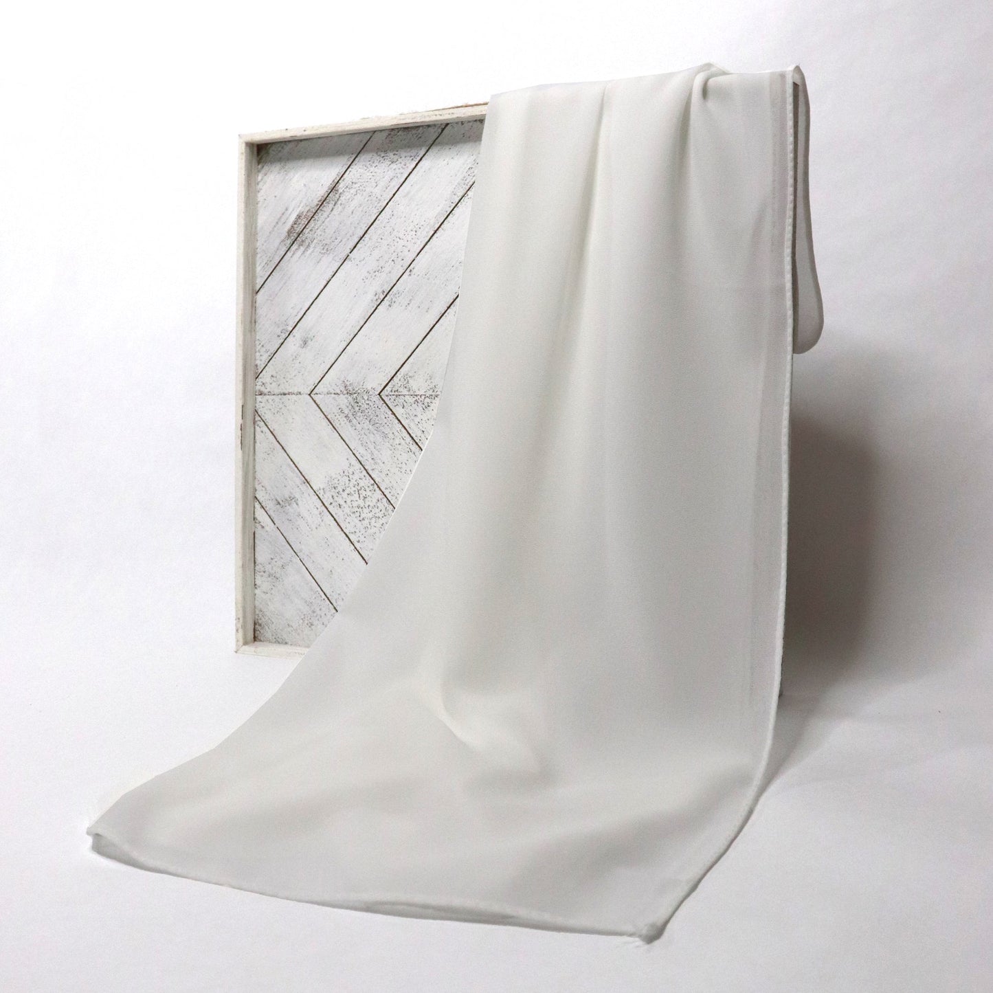 Premium Chiffon Hijab - White
