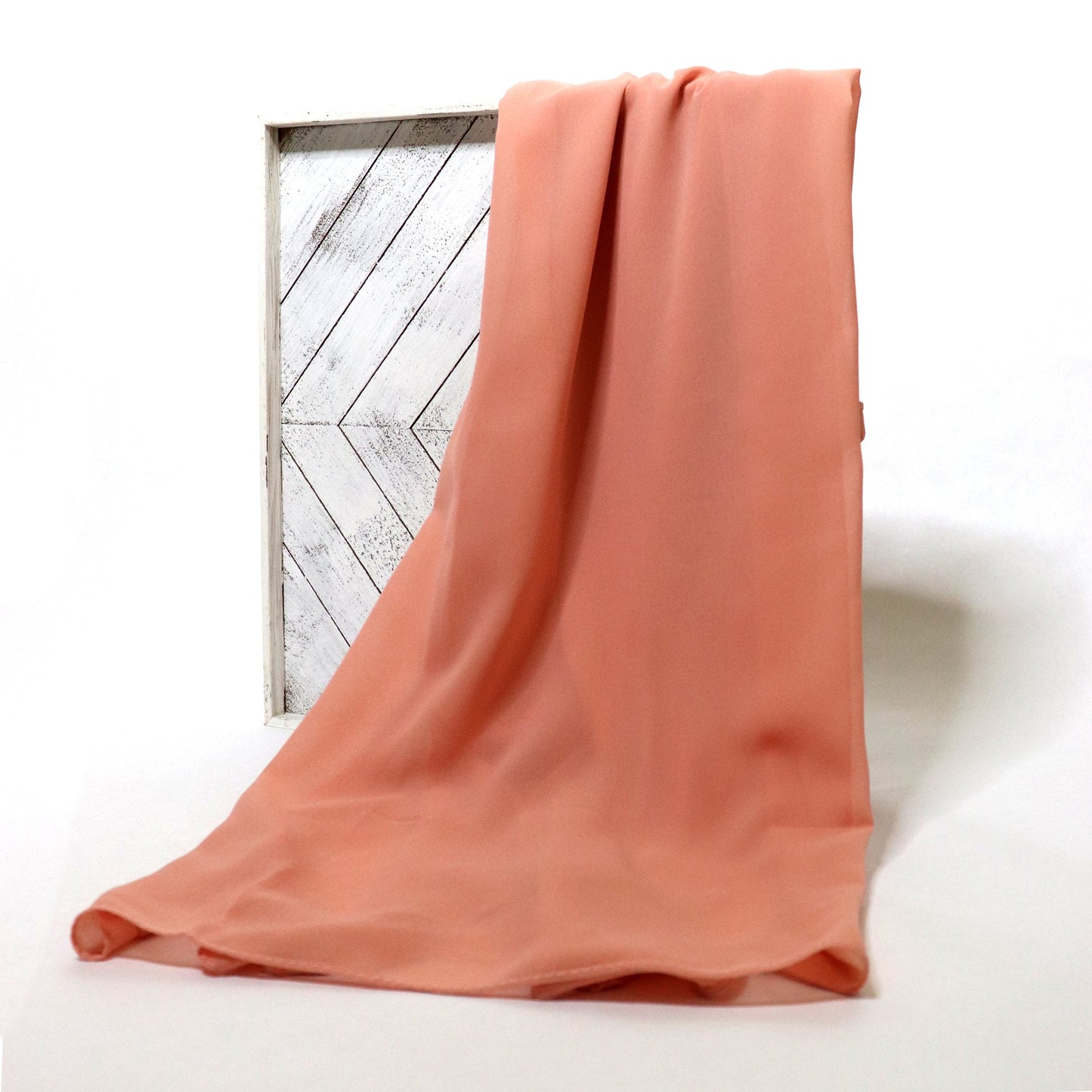 Premium Chiffon Hijab - Blush