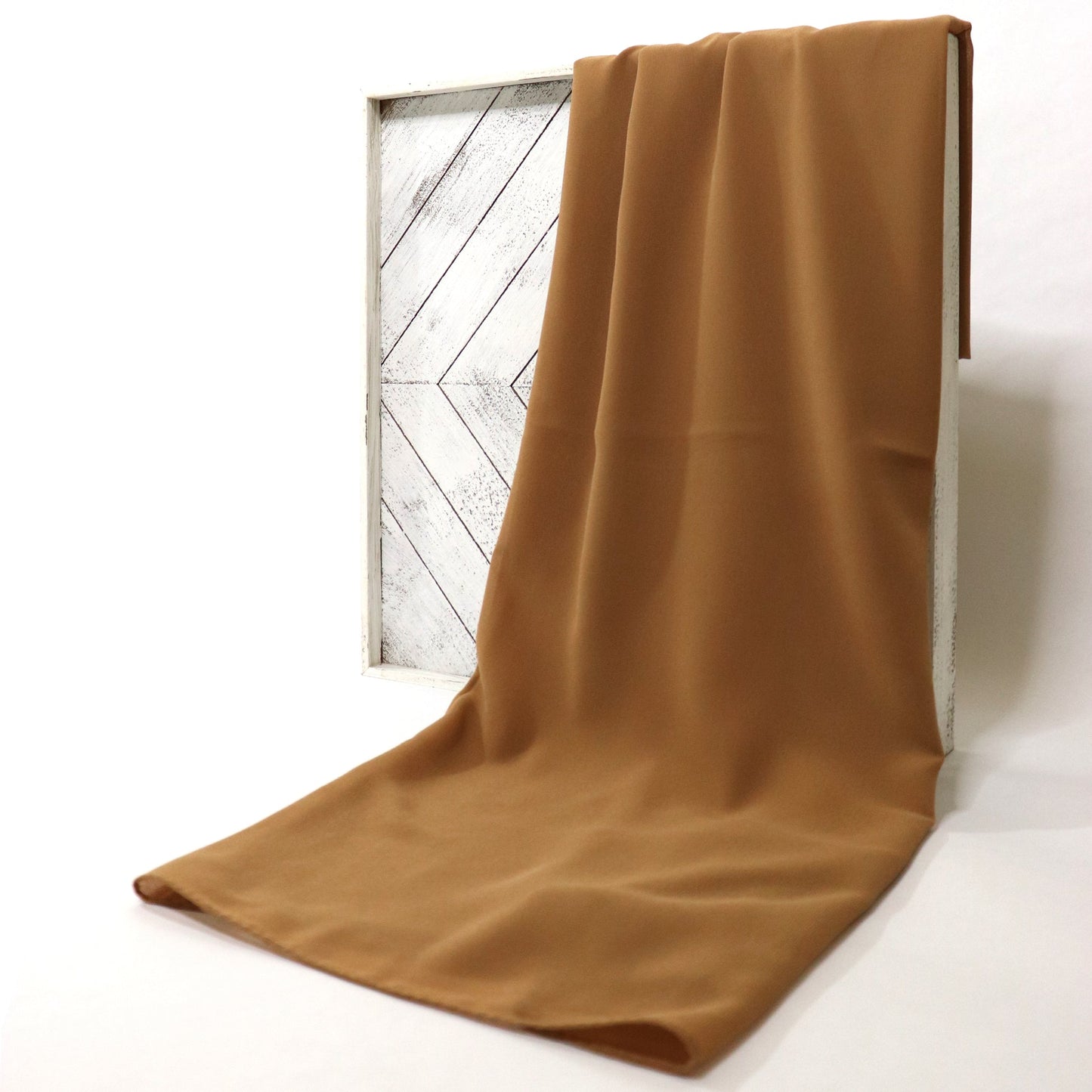 Premium Chiffon Hijab - Café
