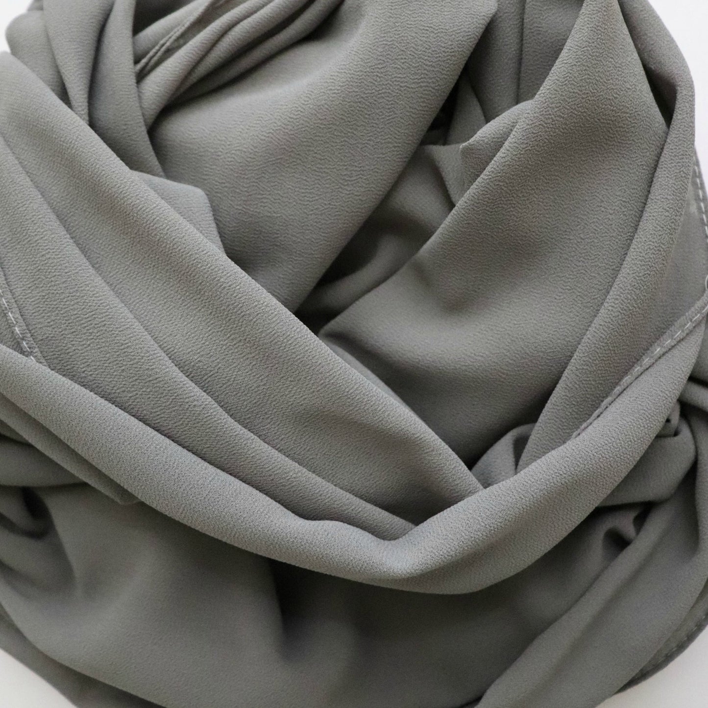 Premium Chiffon Hijab - Concrete