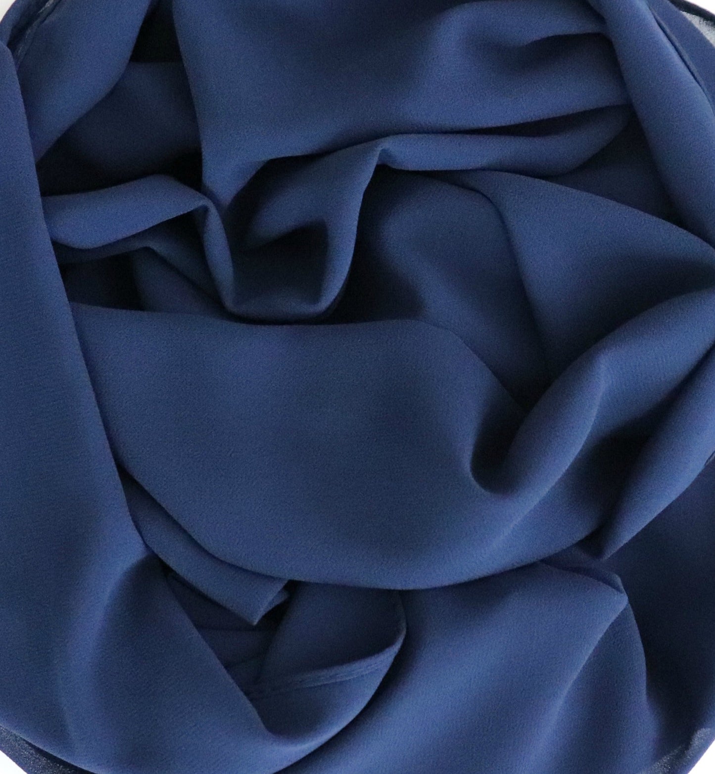 Premium Chiffon Hijab - Navy