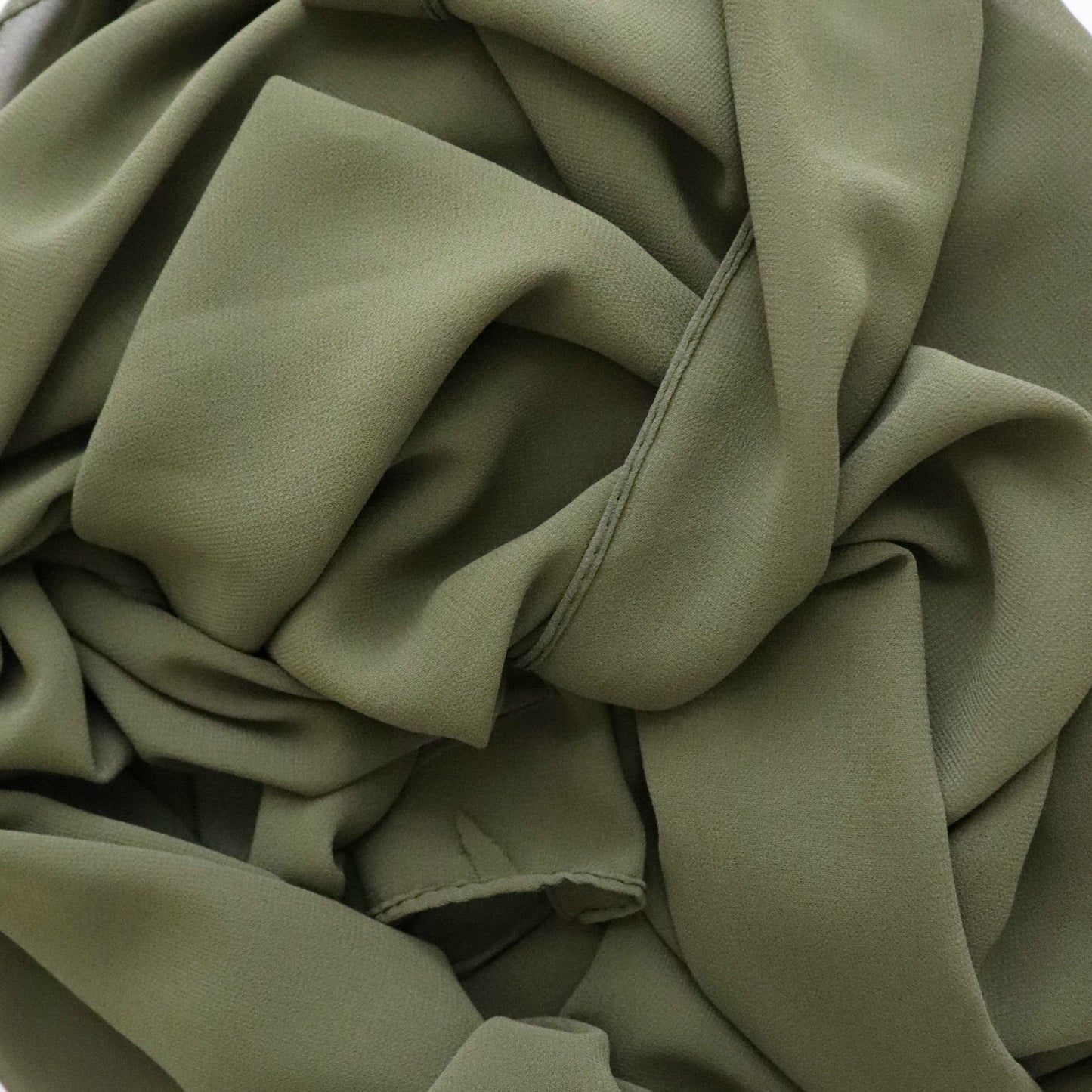 Premium Chiffon Hijab - Olive