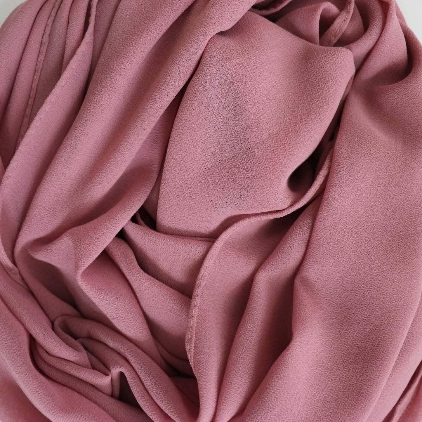 Premium Chiffon Hijab - Dusty Pink