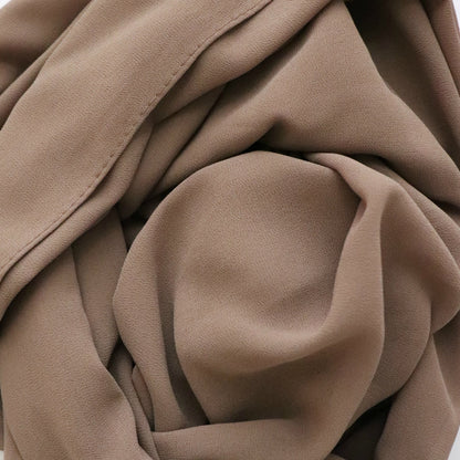 Premium Chiffon Hijab - Macchiato